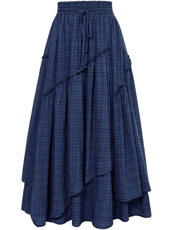 Dresses & Skirts - Renaissance Flowy Maxi Skirt for Women | Long Pirate Style Skirt, Boho Chic